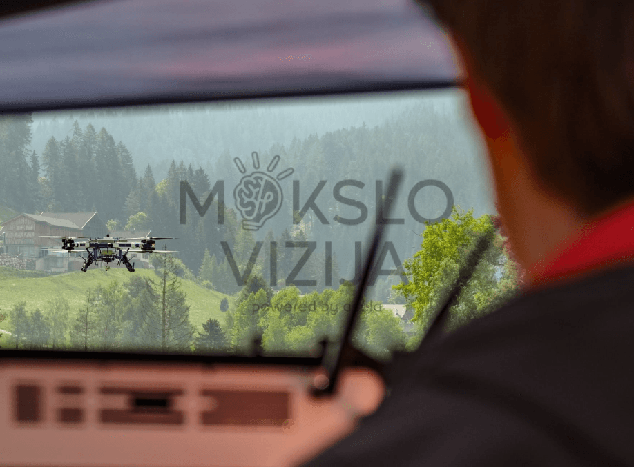 Profesionalus krovininis dronas vertikaliam transportui - Image 7