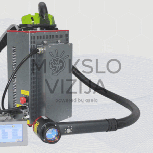Lazerinio valymo sistema-kuprinė 100 W