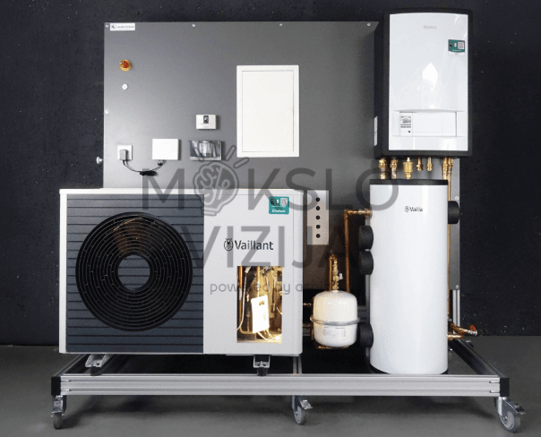 Monoblokinis šilumos siurblio mokymo stendas