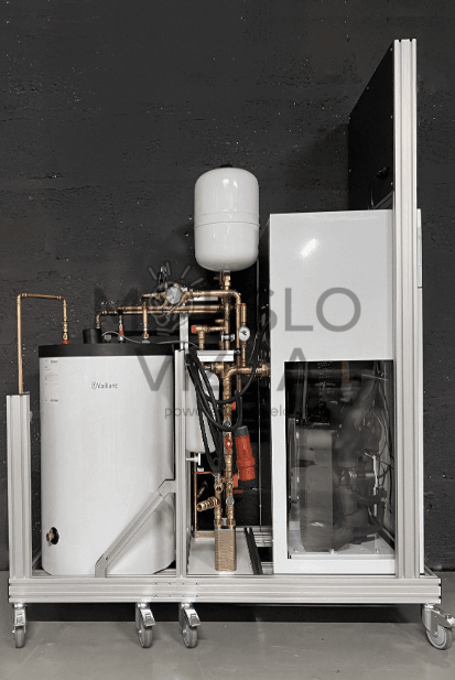 Mokomasis stendas su šilumos siurbliu, vanduo-vanduo - Image 2