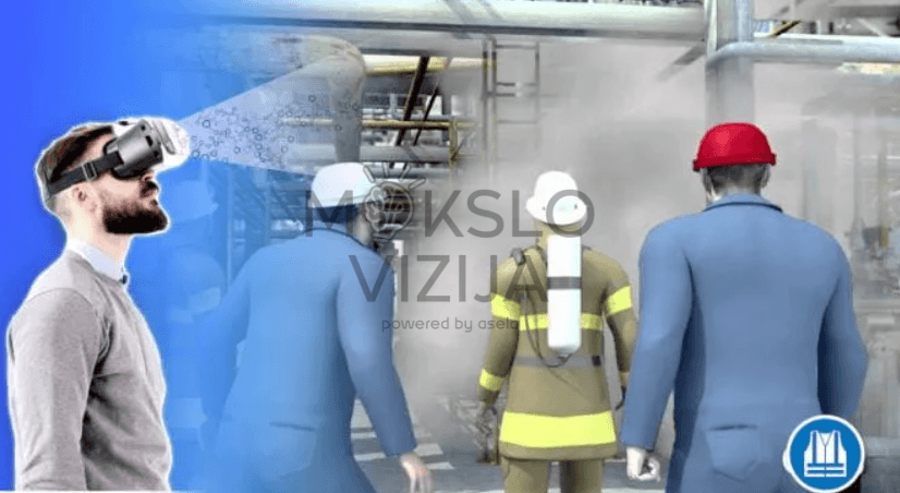 Saugaus darbo su cheminėmis medžiagomis VR modulis - Image 4