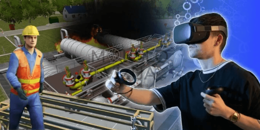 Saugaus darbo su cheminėmis medžiagomis VR modulis - Image 3