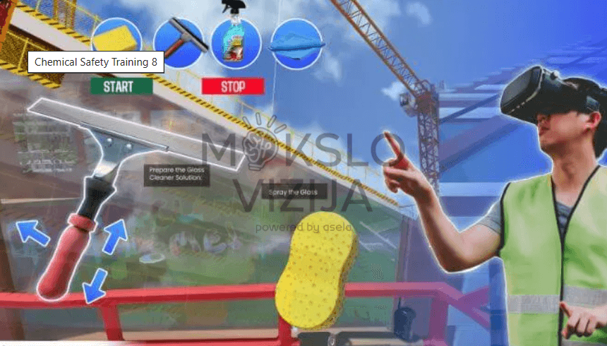 Saugaus darbo su cheminėmis medžiagomis VR modulis - Image 2