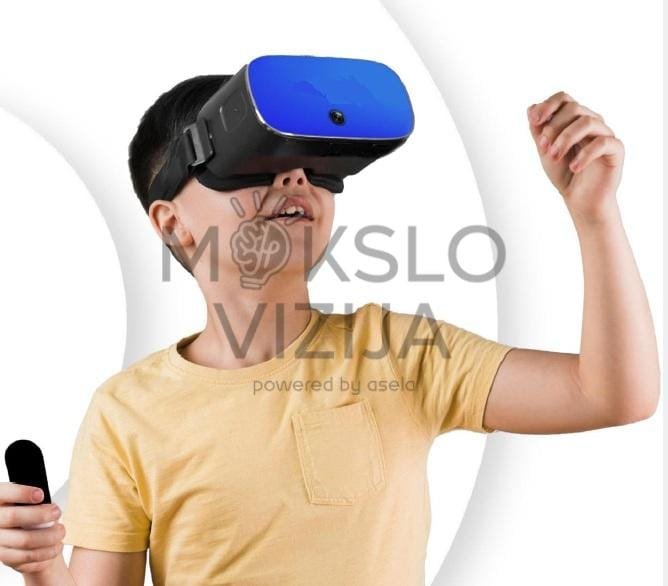 Virtualios realybės akinių rinkinys skirtas mokykloms