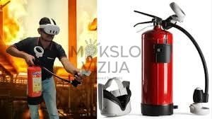 Priešgaisrinės saugos simuliatorius. Pramonės revoliucija 4.0