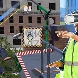 Pramoninės saugos VR simuliatoriaus mokymai