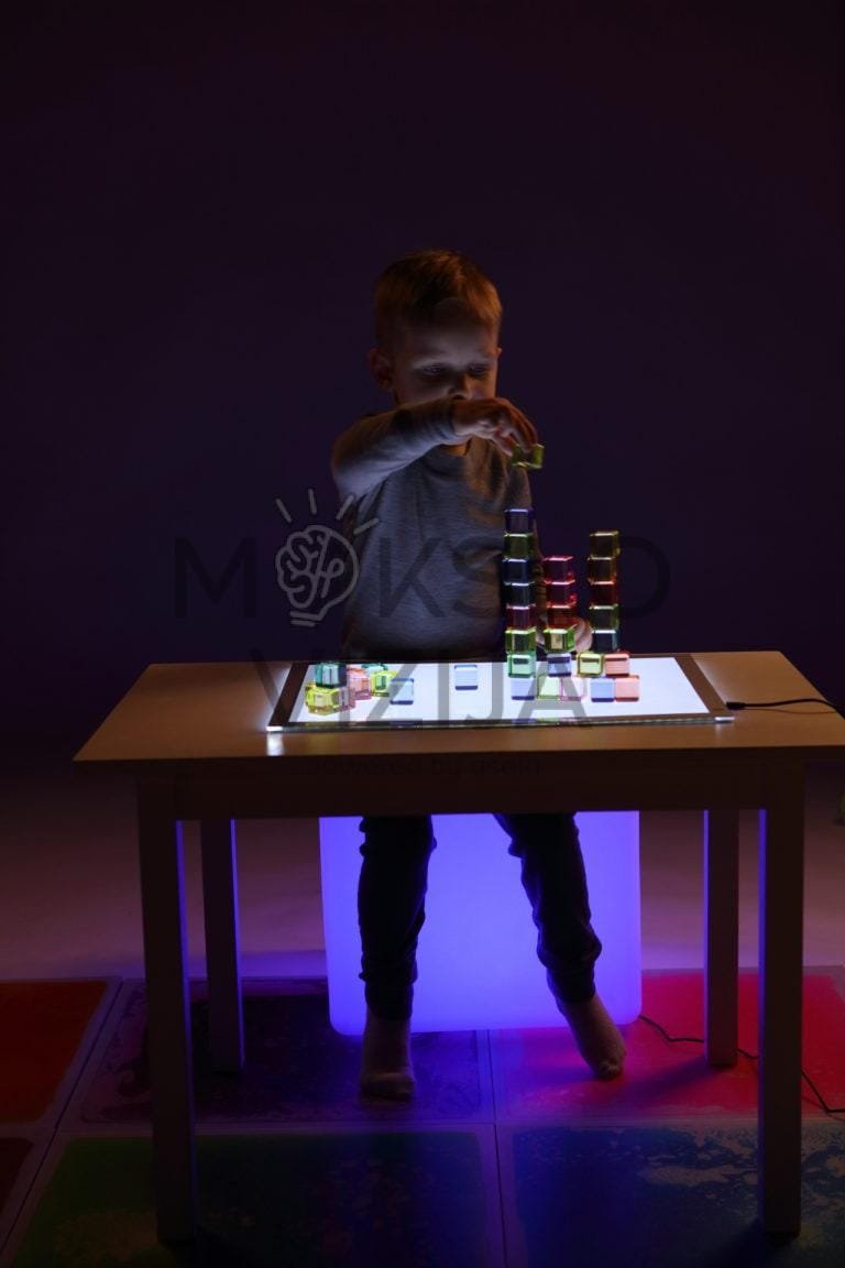 Skaidrių spalvotų kubelių rinkinys - Image 3