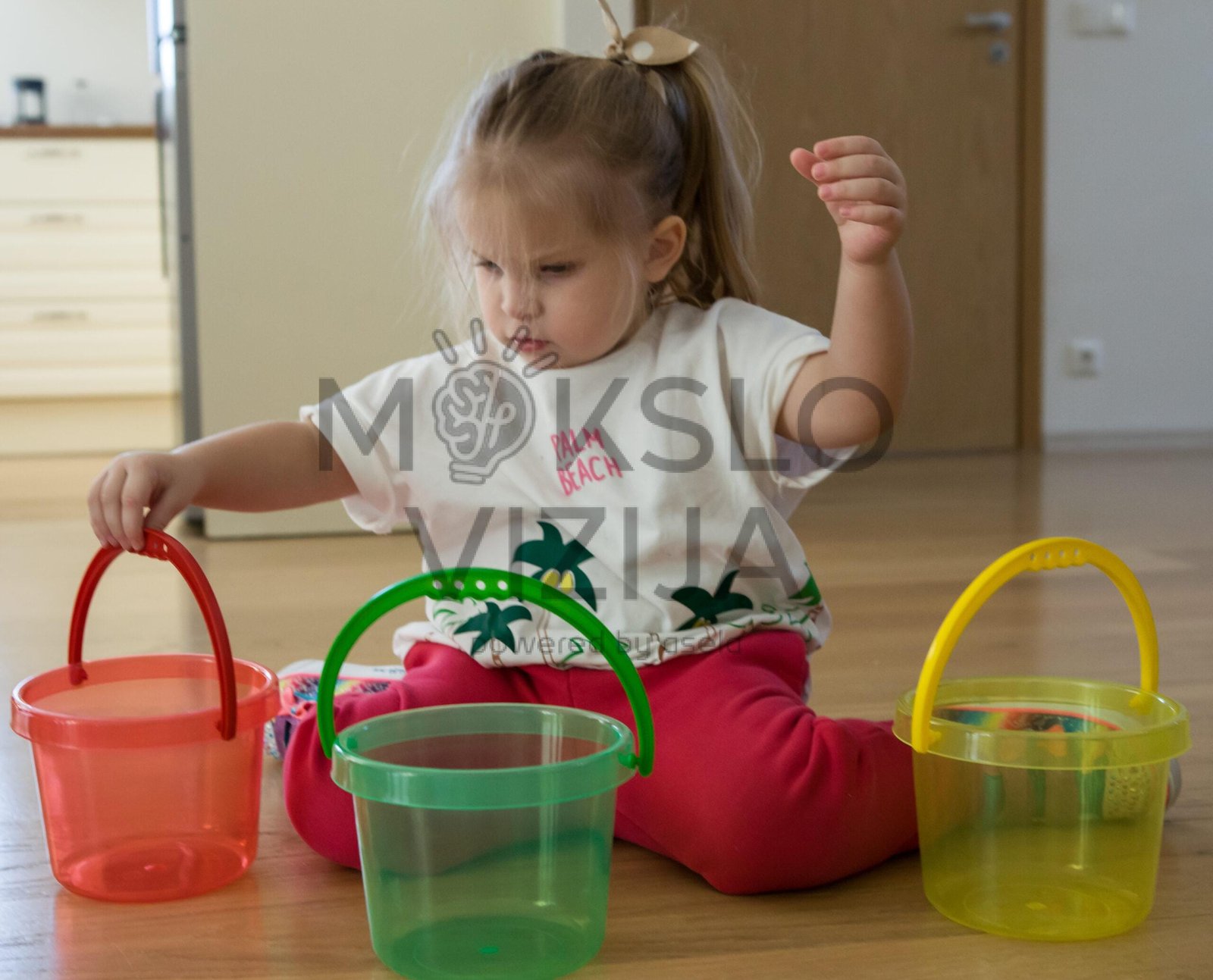 Vaivorykštinis kibirėlių rinkinys - Image 2