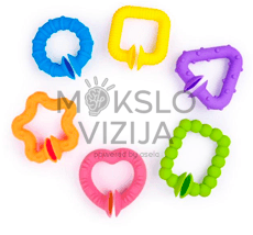 Sensoriniai silikoniniai žiedai