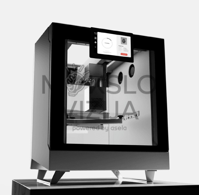 3D Šokolado spausdintuvas sukurtas šokolado technologijų tyrimams ir plėtrai