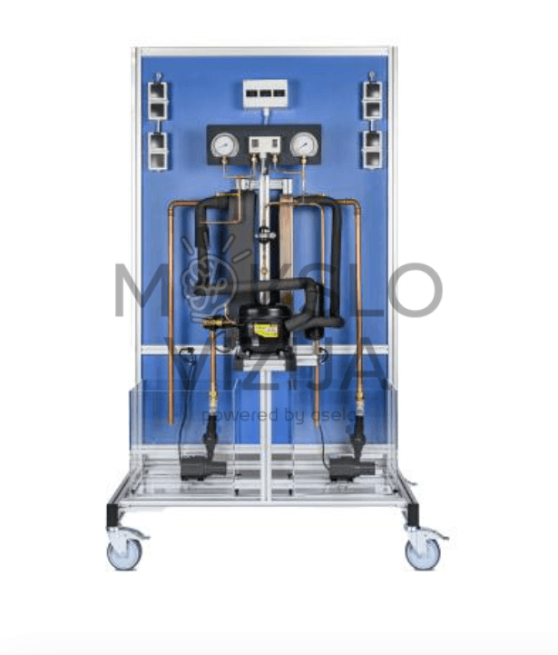 Mobilus šilumos siurblio mokymo stendas