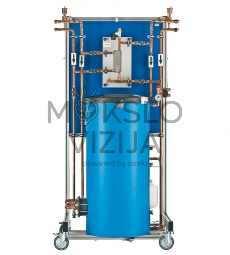 Mokymo sistema „Šilumos siurblys“ su saulės šilumine energija ir fotovoltiniais elementais - Image 4