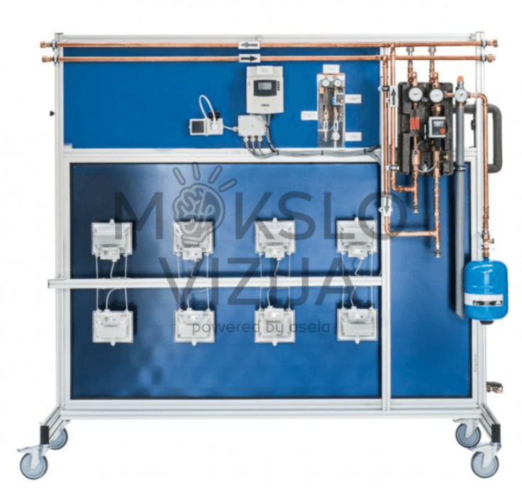 Saulės šiluminė energija su saulės simuliacija