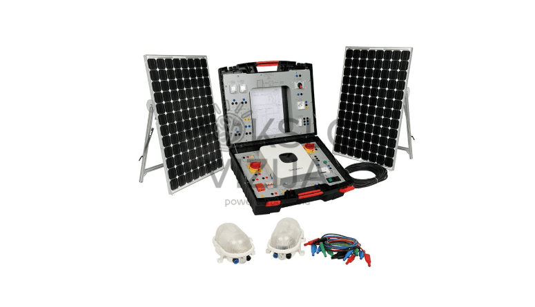 Nešiojama Saulės Energijos Stotis su Tinklo Grąžinimo Funkcija