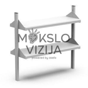 Laboratorinio stalo lentynėlės