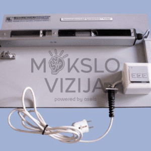 Demonstruojamasis verpstinės pavaros modelis