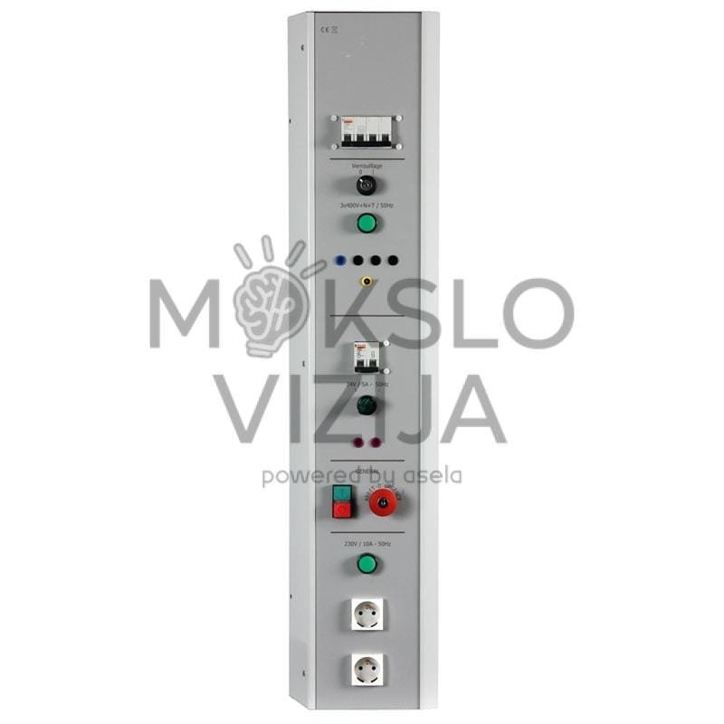 Vertikali maitinimo konsolė – vienfazė arba trifazė