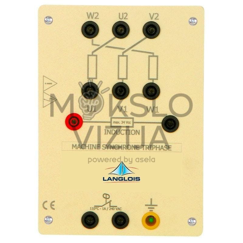 Trifazė sinchroninė mašina (1500 W, 230/400 V) - Image 2