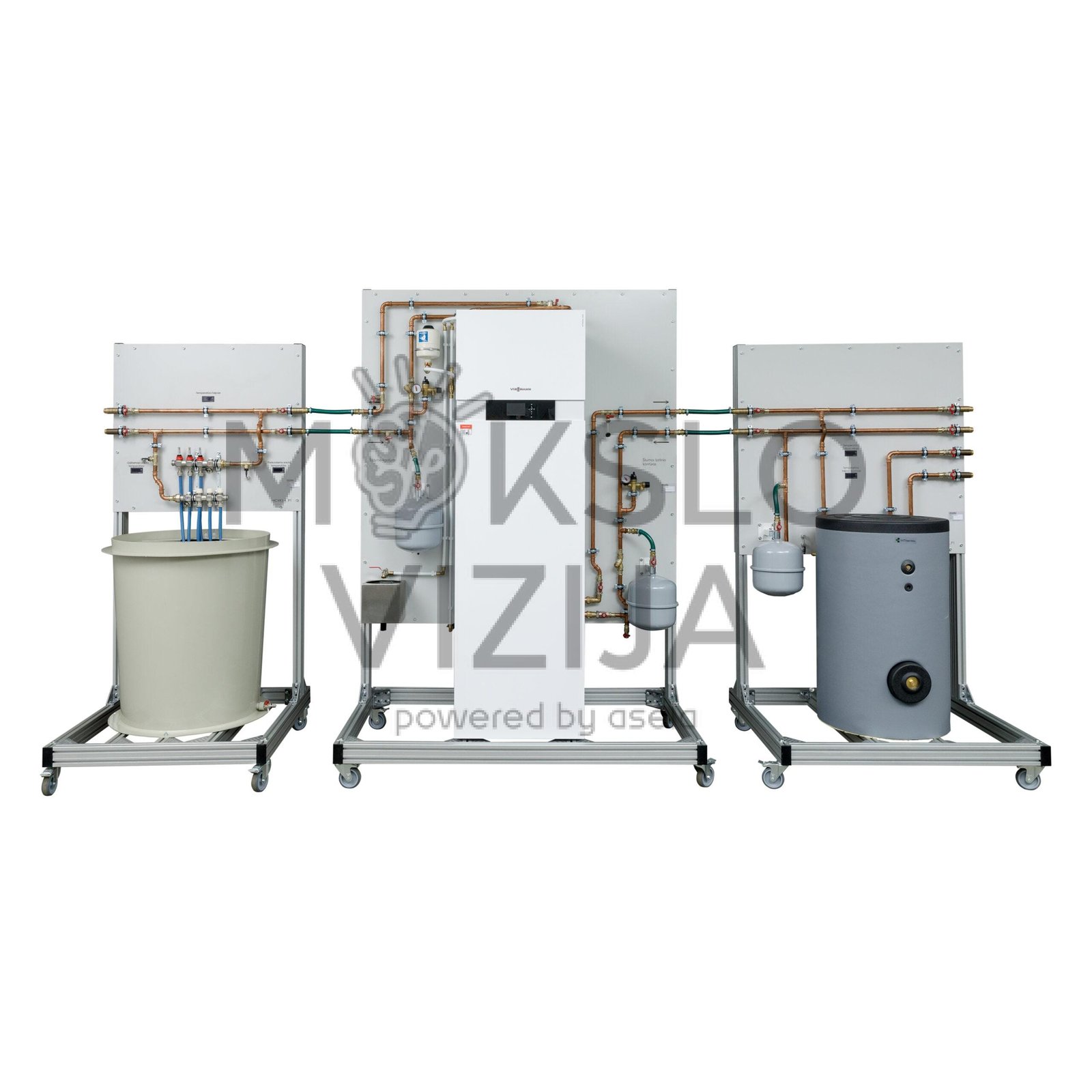 Žemės šilumos siurblio su integruota vandens talpa mokymo modulis - Image 2