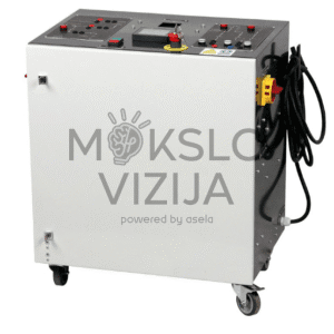 Saulės energijos centrinė su priežiūros sistema