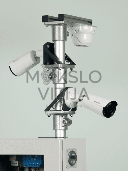 Edukacinė sistema, skirta mokymui apie autonominę saulės energija maitinamą vaizdo stebėjimo sistemą su pažangia vaizdo apsauga. - Image 4