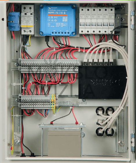 Edukacinė sistema, skirta mokymui apie autonominę saulės energija maitinamą vaizdo stebėjimo sistemą su pažangia vaizdo apsauga. - Image 2