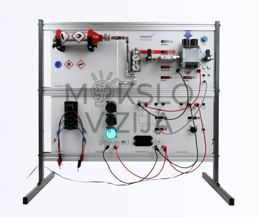 50 W PEM kuro elementų mokymo sistema