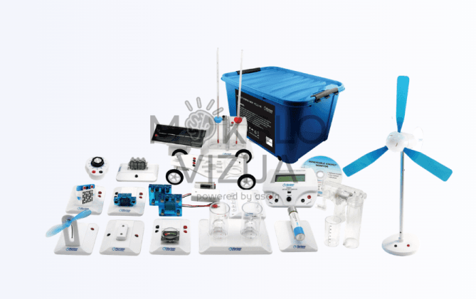 Išsamus atsinaujinančios energijos ir kuro elementų mokymo rinkinys