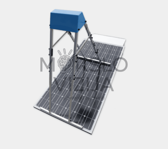 Mobilus elektroliuminescencijos testavimo sprendimas saulės moduliams