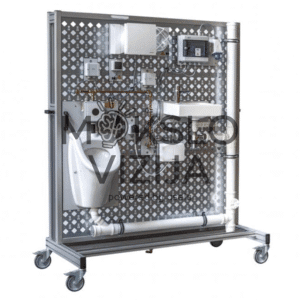 Vonios kambario įrengimo mokymo stendas