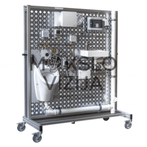 Vonios kambario įrengimo mokymo stovas