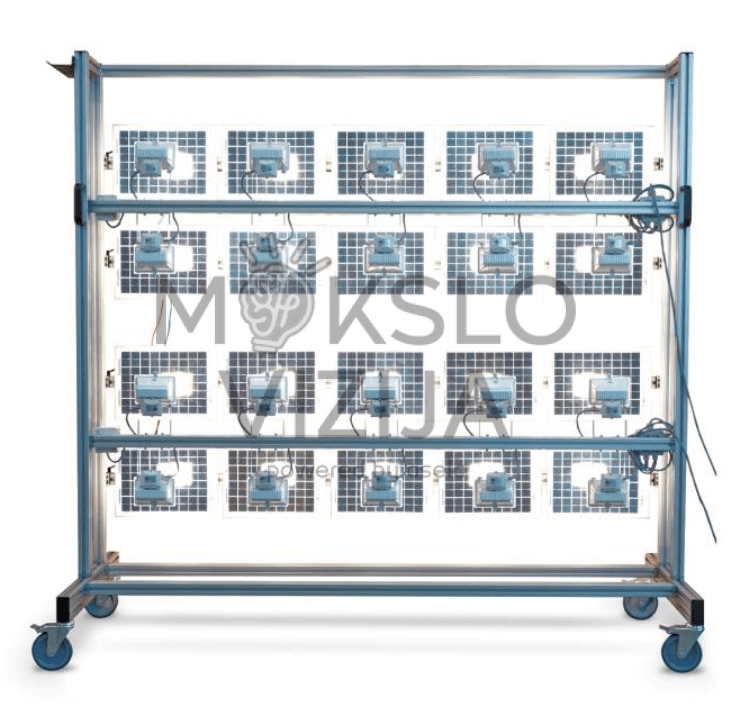 Mobili mokymo sistema, PV generatorius