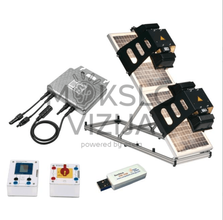 Saulės energijos laboratorija – praktiniam fotovoltinės technologijos mokymui