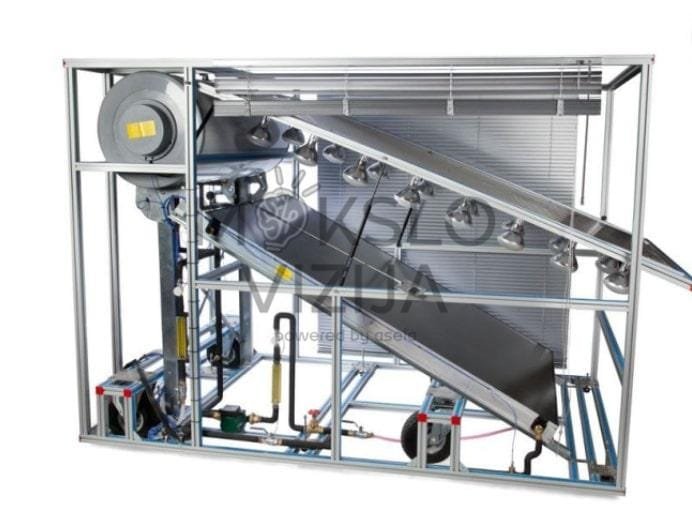 Kompiuteriu valdoma šiluminės saulės energijos sistema