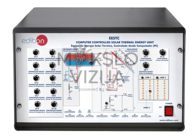 Kompiuteriu valdoma šiluminės saulės energijos sistema - Image 3