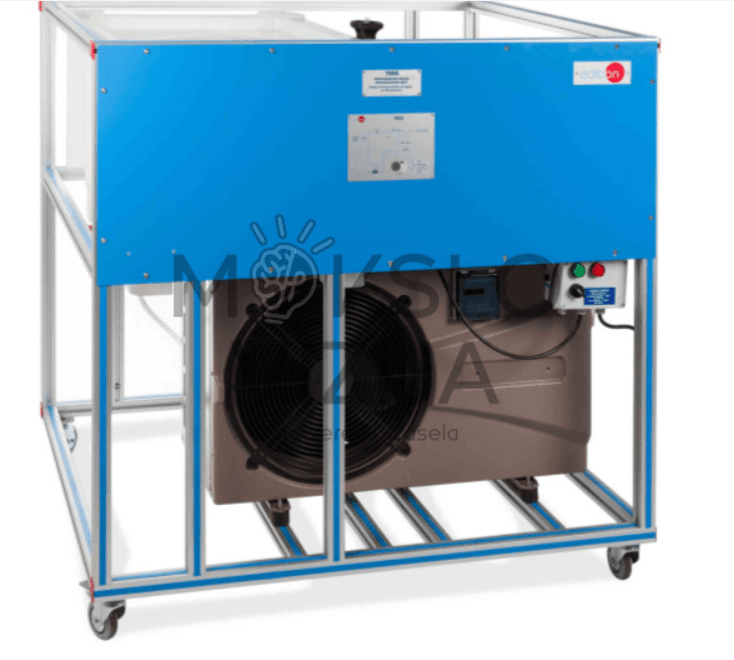 Vandens recirkuliacijos sistema šaldymui arba šildymui