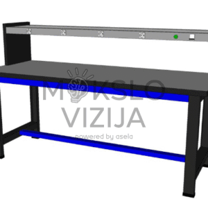 Suolas su lentynomis ir konsolėmis