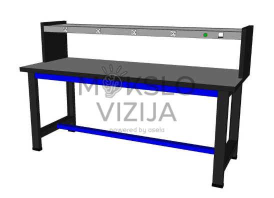Suolas su lentynomis ir konsolėmis