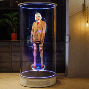 Holograminis žmogus elipsėje
