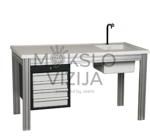 Stalas su įmontuota kriaukle - Image 2