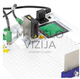 Mokymo stendas, skirtas jutiklių veikimo principų demonstravimui ir tyrimams.