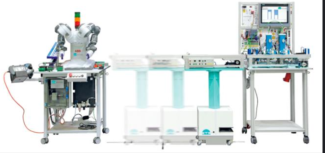 Mokomasis stendas skirtas automatizavimo technologijų eksperimentams ir praktiniam mokymui.