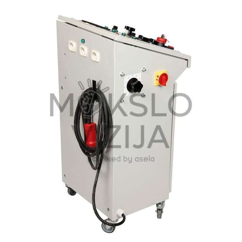 Elektros maitinimo šaltinis su dažnio keitikliu mokymams ir bandymams.