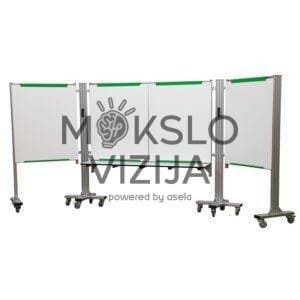 Mobilus medžiagų darbo stendas – 4–8 operatoriams