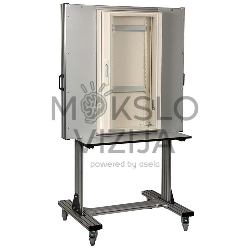 Konfigūruojama bandymų spinta – modulinis sprendimas elektros sistemų mokymui