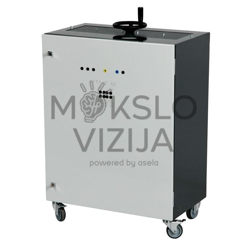 Induktyvinės apkrovos 2 kVar mokomasis stendas elektrotechnikos darbams.