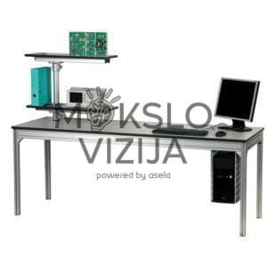 Darbastalis su rotuojamomis lentynomis