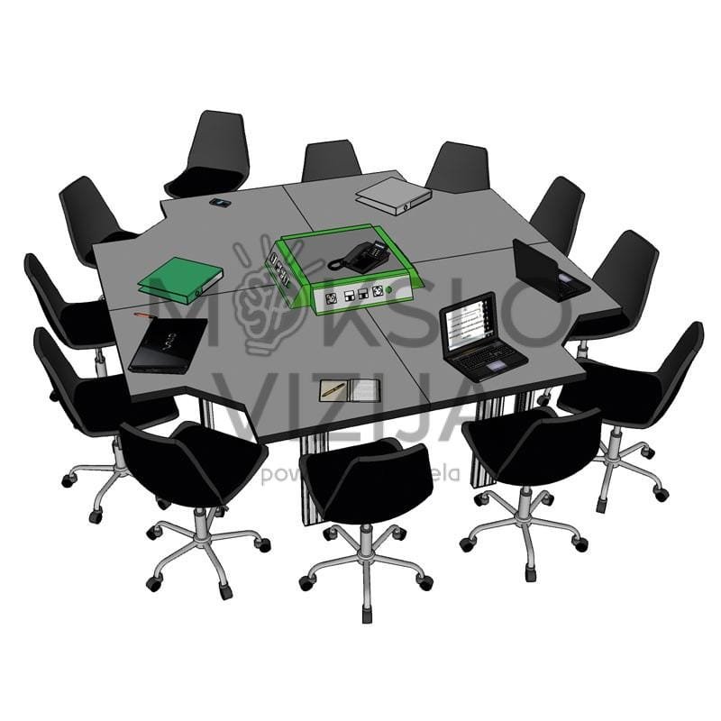 Bendro naudojimo stalai nuo 4 iki 12 asmenų - Image 2