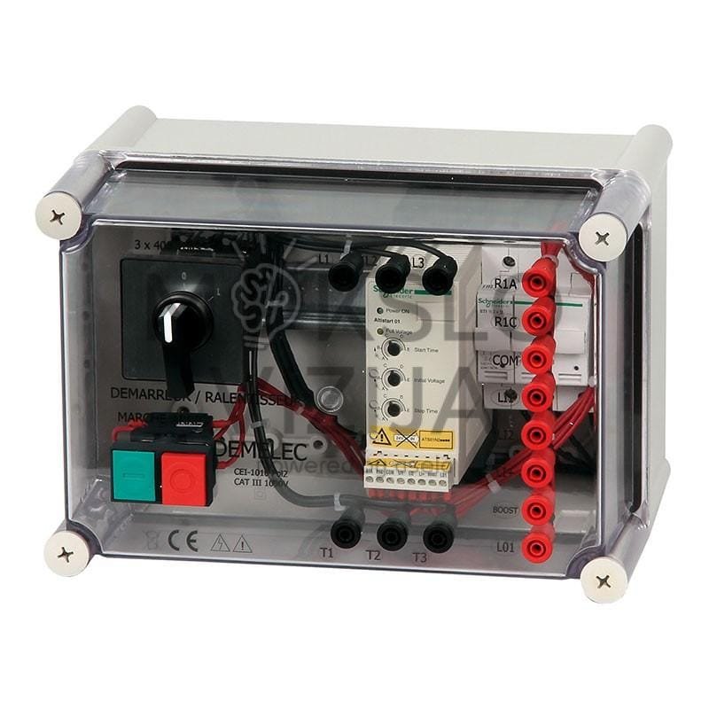 Paleidimo–stabdymo modulis (startuoklis–lėtintuvas)