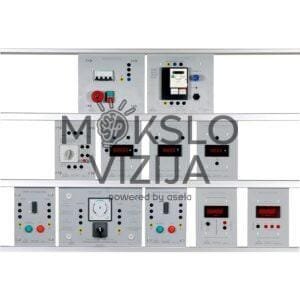 Sinchroninio generatoriaus prijungimo prie elektros tinklo tyrimo modulis